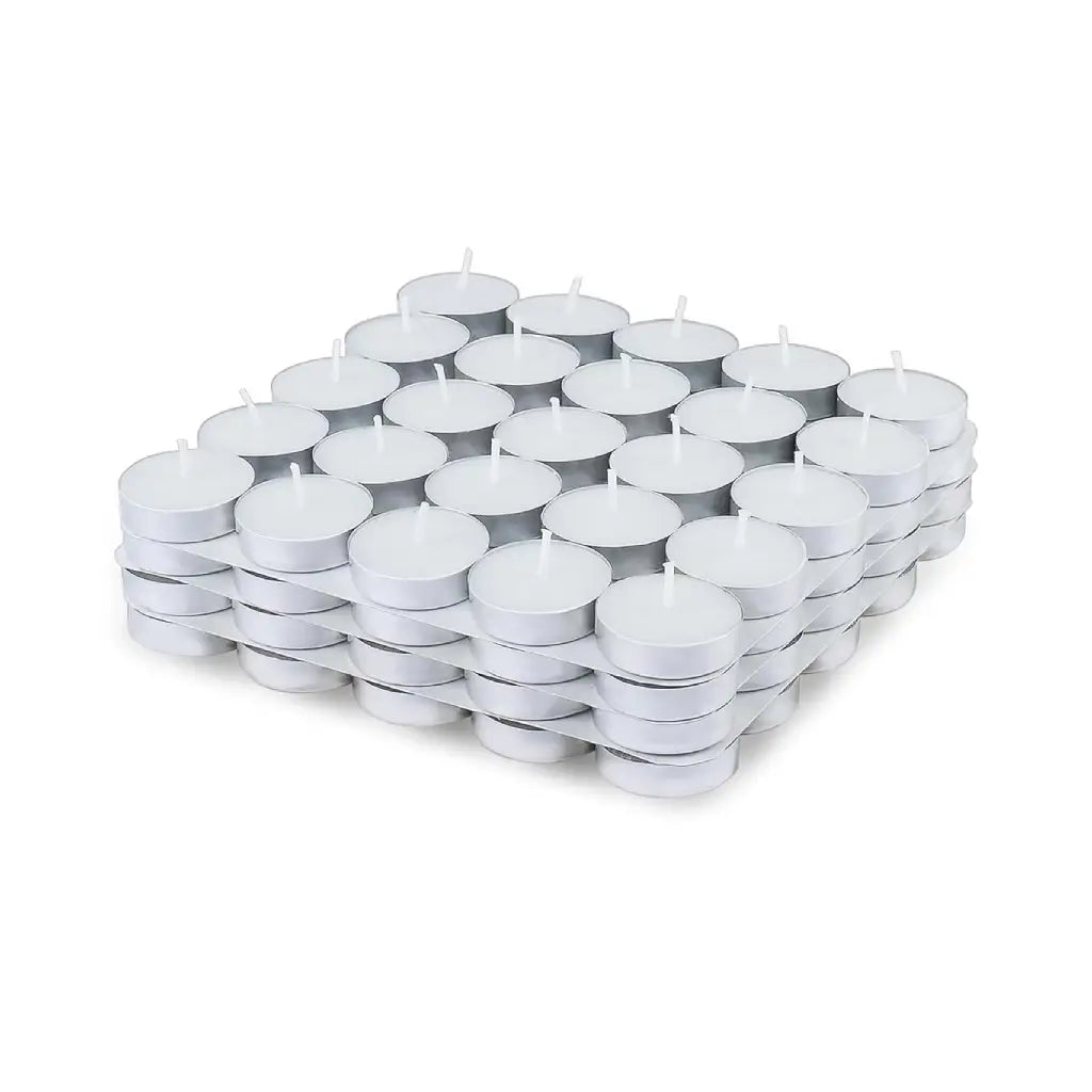 Tea Light Candles| Smokeless & Dripless for Home Decor, Spa, Meditation, Decoration, Puja, Diwali, Parties & Festive