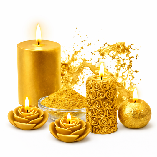 GOLDEN Candle Making Color | Wax Color | Candle Powder Color Pigment