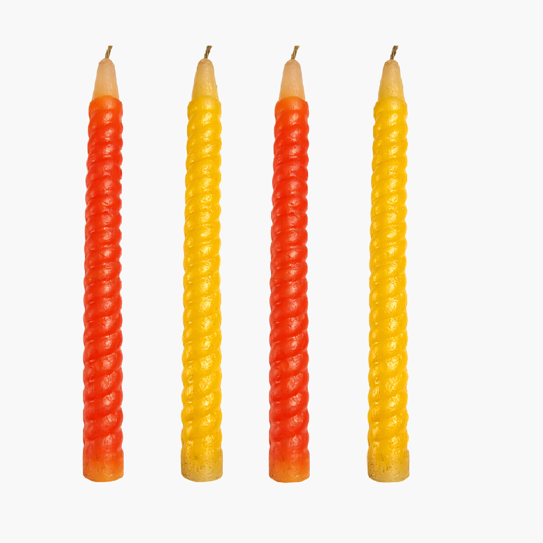 7.5-Inch, 30-Gram, 12-Pc’s, Spiral Candle Making Mold