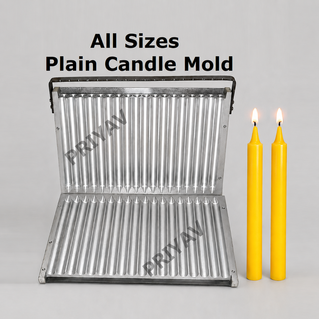 All Size Plain Candle Making Mold , Manual candle Machine Priyav-industries