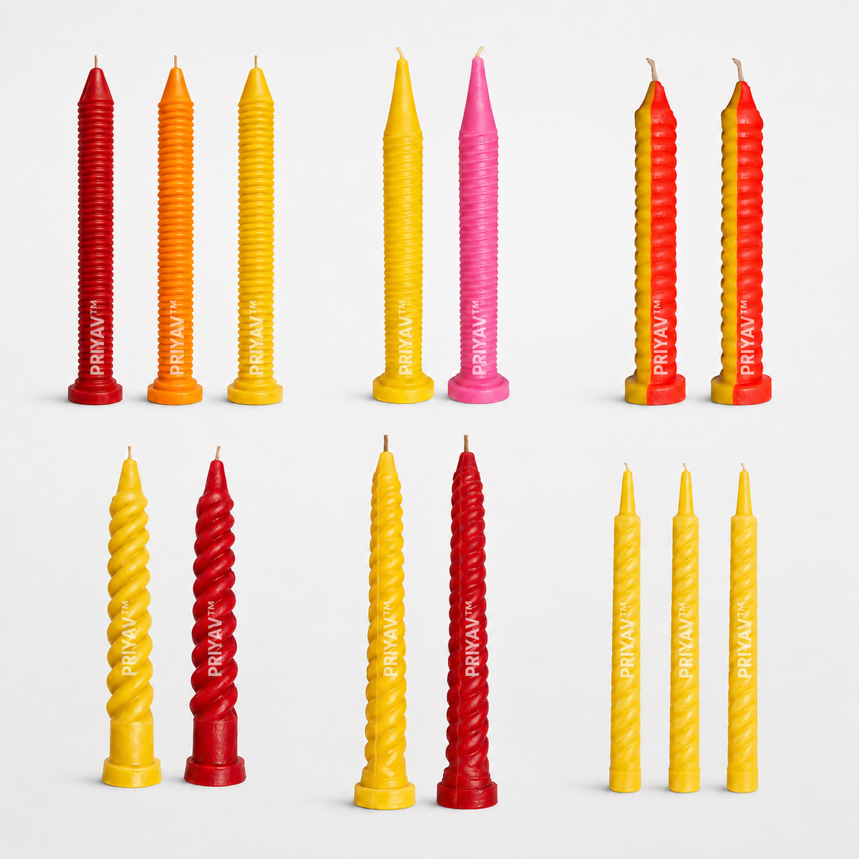Spiral Candle Making Mold