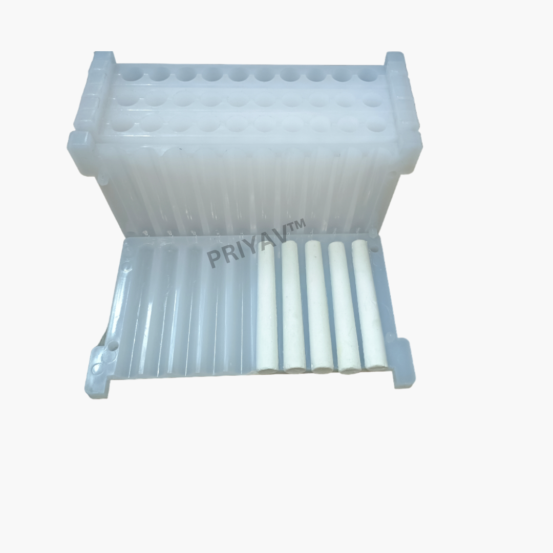 School Chalk Manufacturing Mold 100 Piece Capacity
Manual Chalk Making Machine for Small Business
Chalk Production Mold with MS Body
Chalk Making Equipment by Priyav Industries