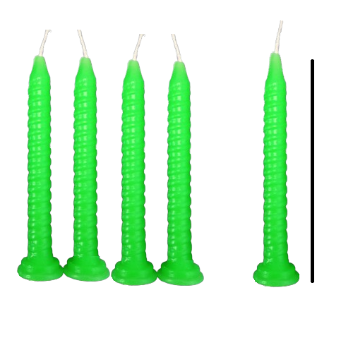 5-Inch, 10-Gram, 14 Pc’s, Spiral Candle Making Mold