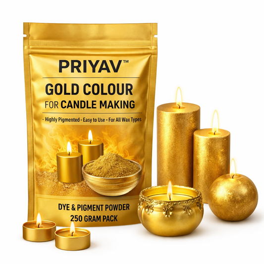 GOLDEN Candle Making Color | Wax Color | Candle Powder Color Pigment