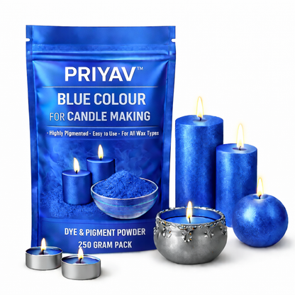 Blue Candle Making Color | Wax Color | Candle Powder Color Pigment