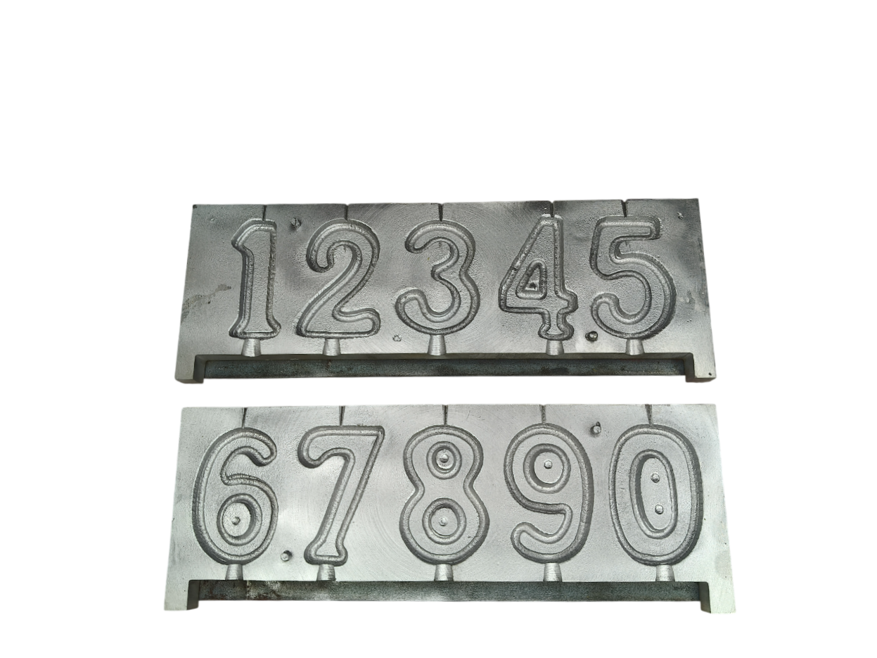 Number 1 2 3 Candle Mold | Birthday Candle Making Mold Machine