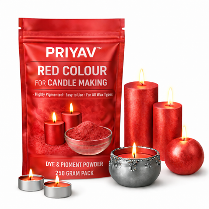 RED Candle Making Color | Wax Color | Candle Powder Color Pigment