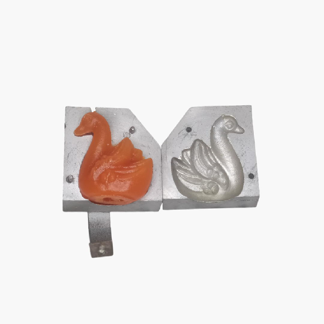 Duck Shaped Fancy Candle Mold, Decorative Candle Making Mold