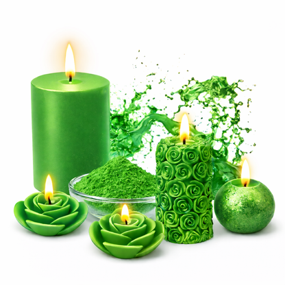 GREEN Candle Making Color | Wax Color | Candle Powder Color Pigment