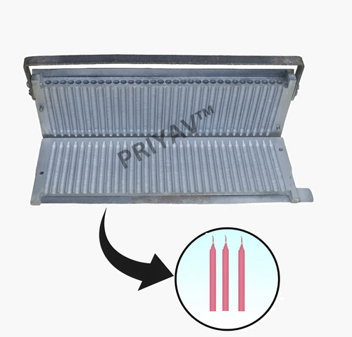 3 Inch (7.6cm), 2-Gram, 64 Pc’s, Plain Candle Making Mold