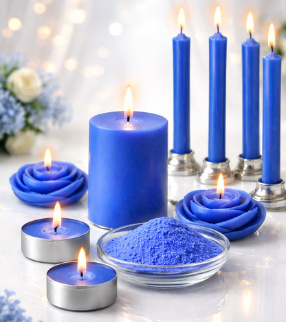 Blue Candle Making Color | Wax Color | Candle Powder Color Pigment