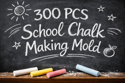 300-Pcs School Chalk Making Mold | Chalk Making Manual Machine