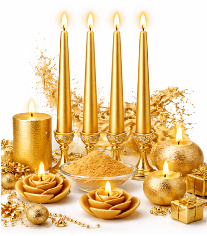 GOLDEN Candle Making Color | Wax Color | Candle Powder Color Pigment