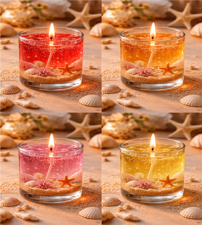 Candle Making Gel-Wax- Semi Liquid / Gel | Jar Candle | Flatting, Fancy, Decorative Gel Wax