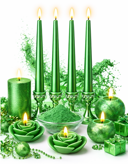 GREEN Candle Making Color | Wax Color | Candle Powder Color Pigment