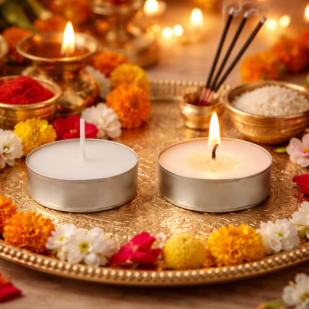 25-Pcs Tea light Candle Mould