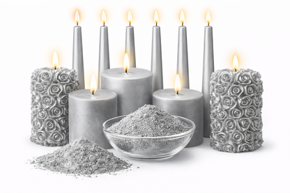 SILVER Candle Making Color | Wax Color | Candle Powder Color Pigment