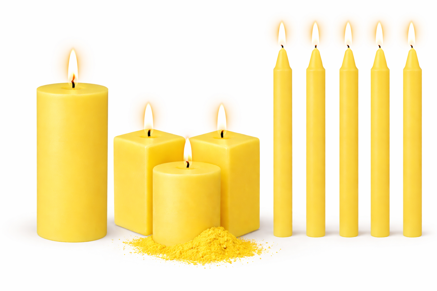 YELLOW Candle Making Color | Wax Color | Candle Powder Color Pigment