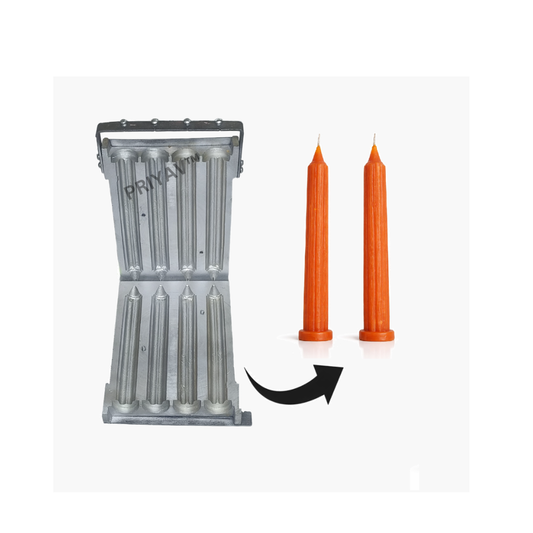 7.2-inch, 45-Gram, 4 Pc’s, Fancy Candle Making Mold