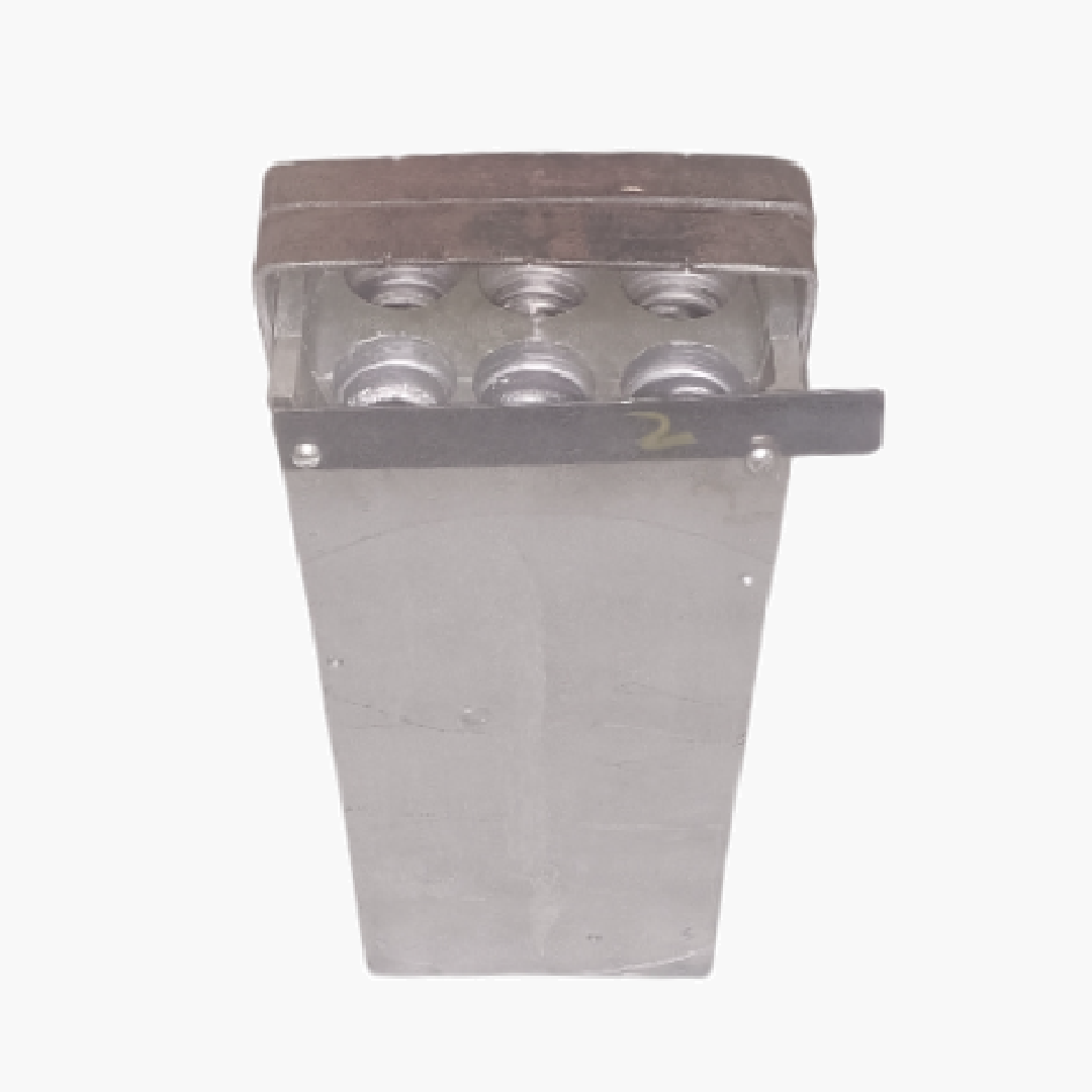 9-inch, 65-Gram, 6 Pc’s, Spiral Candle Making Mold