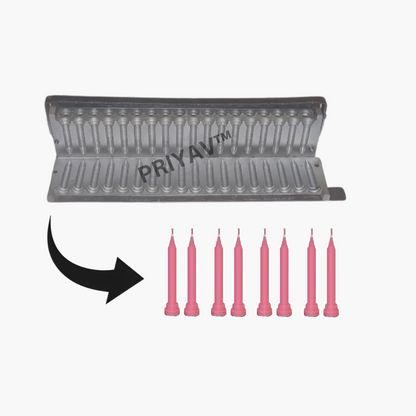 2-Inch, (5.1cm), 2-Gram, 36 Pc’s, Stand Candle Making Mold