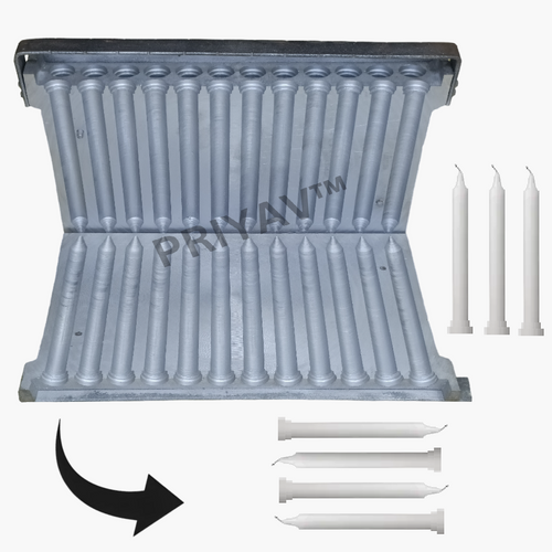5-Inch, 15-Gram, 24 Pc’s, Stand Candle Making Mold