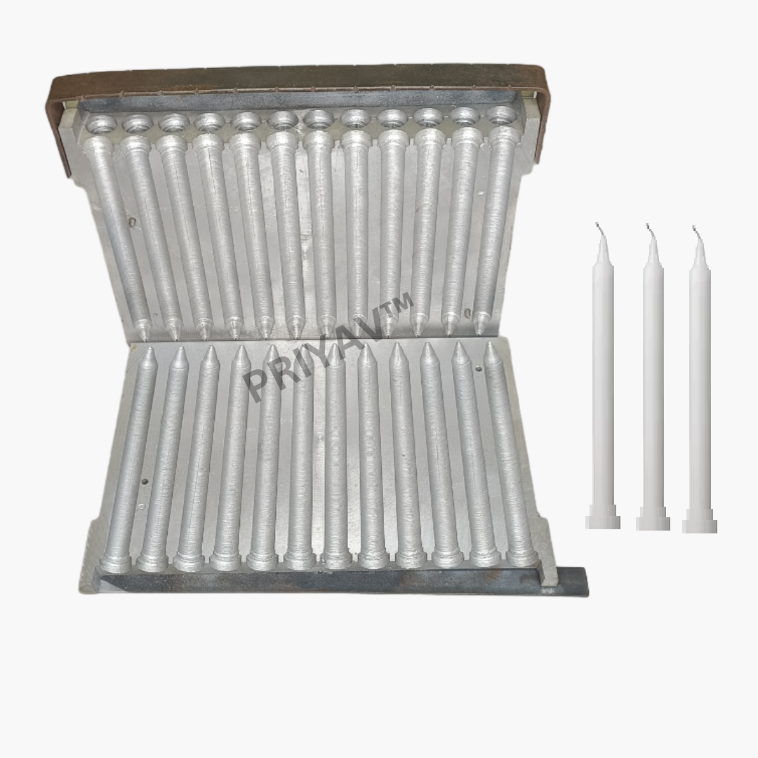 7-Inch 20-Gram, 24 Pc’s, Stand Candle Making Mold