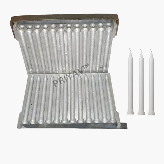7-Inch 20-Gram, 24 Pc’s, Stand Candle Making Mold