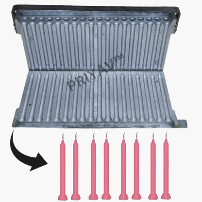 5-Inch,7/8-Gram,36 Pc’s, Stand Candle Making Mold