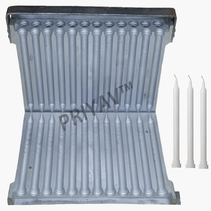 7-Inch 15-Gram, 24 Pc’s, Stand Candle Making Mold