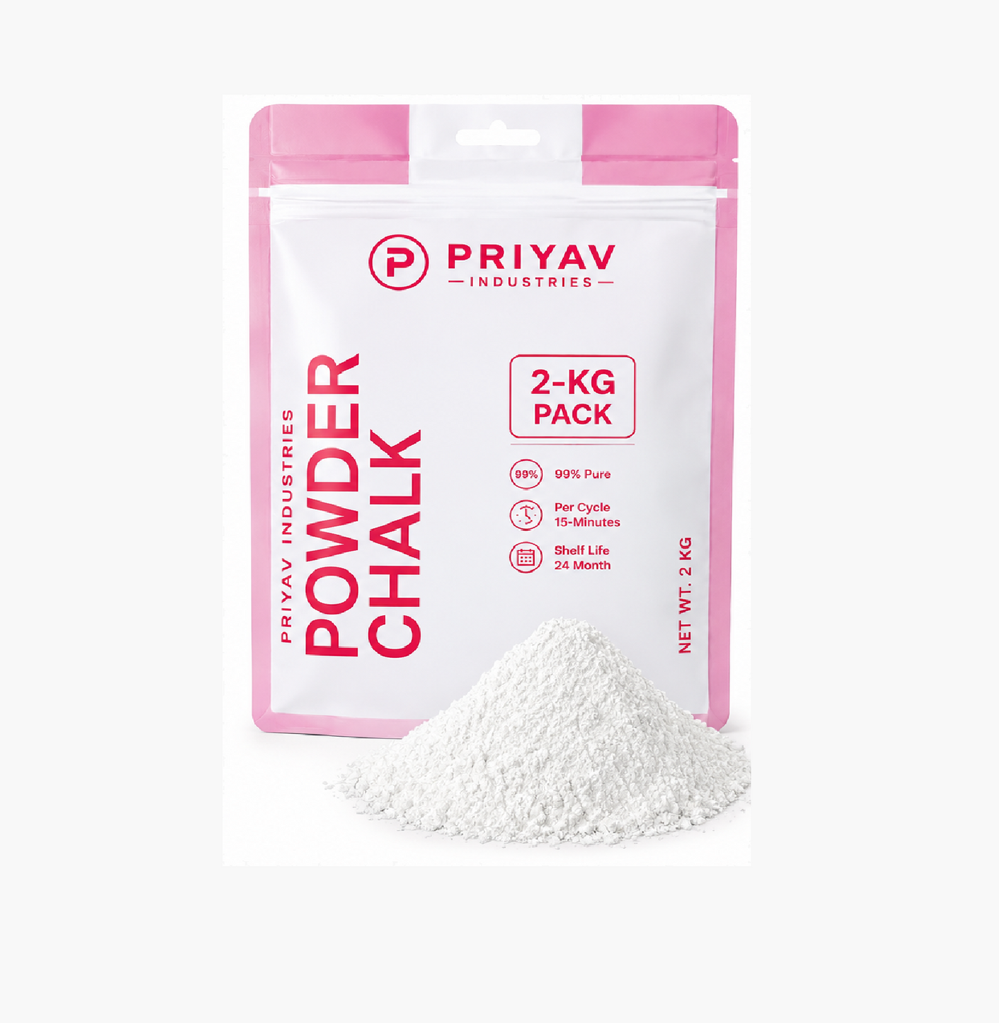 School Chalk Manufacturing Powder | Whiting Powder for Dustless Chalk Making | 99% Pure Chalk Production Material