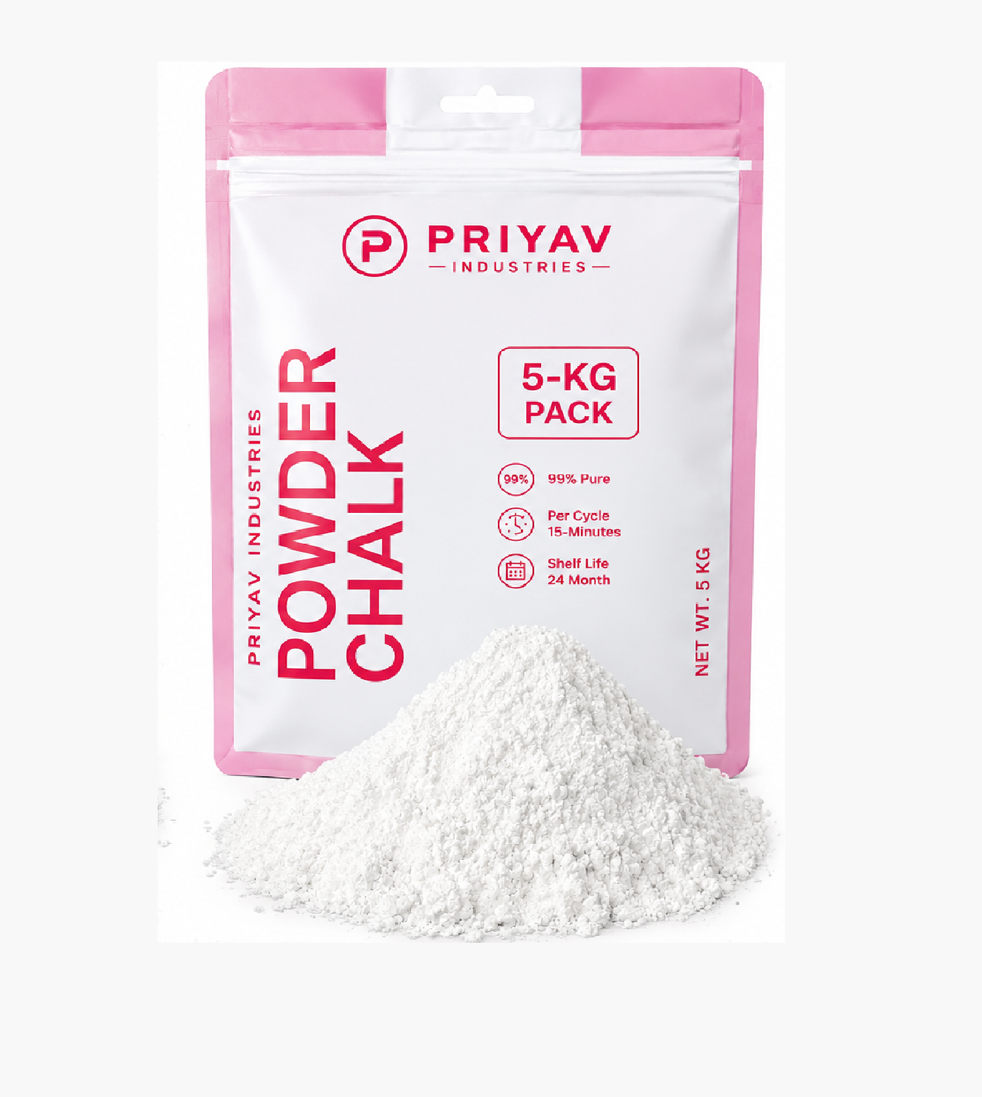 School Chalk Manufacturing Powder | Whiting Powder for Dustless Chalk Making | 99% Pure Chalk Production Material