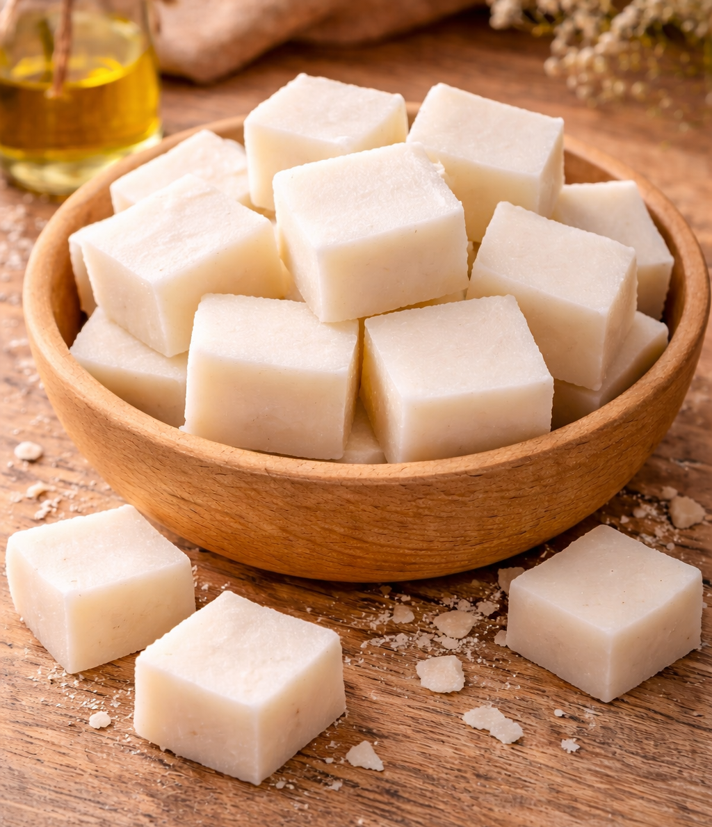 Soya wax chunks for fragrance, jar, tealight and decorative candle making